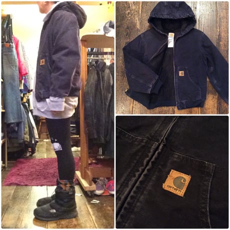 [USED] carhartt PARKA [NAVY]