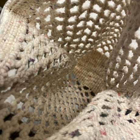 [USED] かぎ編み HAND BAG