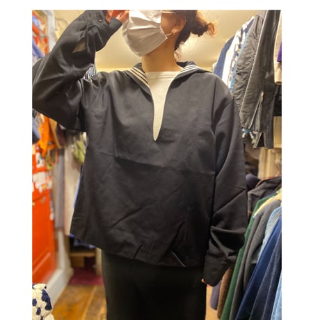 [DEADSTOCK] EURO セーラーシャツ