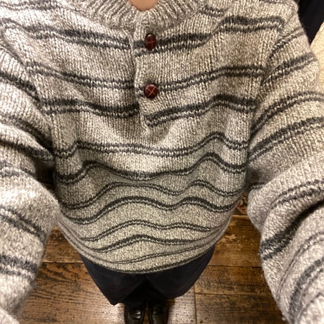 [USED] "L.L.Bean" WOOL KNIT