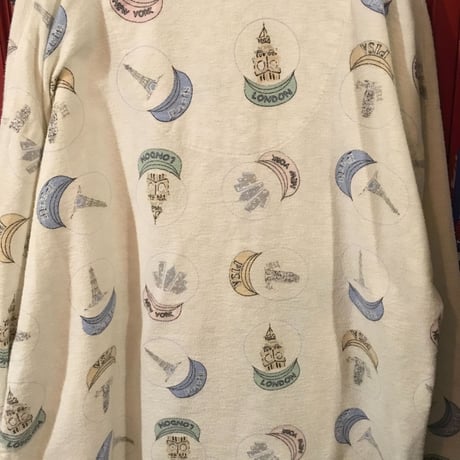 [USED]  "LONDON" snow globe パジャマシャツ