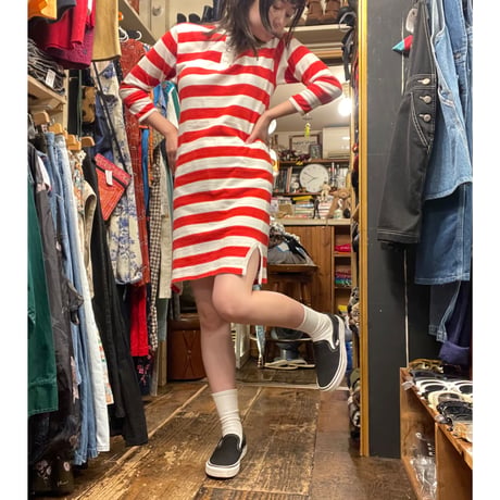 [USED]”Prisoner of Love” ボーダー ワンピース