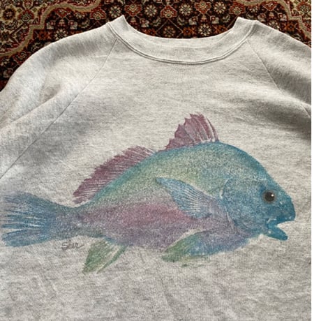 [USED]  さかな🐠プリントスエット 💙