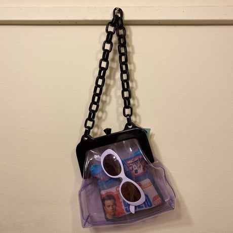 [USED] PVCがま口チェーンBAG👛