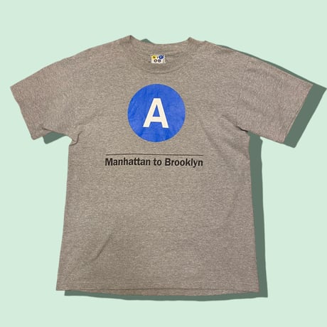 [USED]NYC subwaylineTee