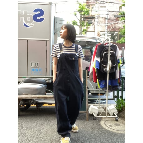 [USED]BLACK🖤オーバーオール