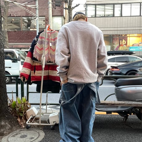 [USED] "Blue Ribbon Pub" sweat クルーネック