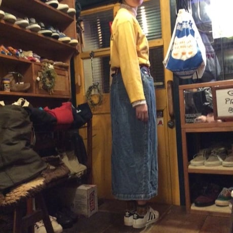 [USED] "TOMMY HILFIGER" LONG デニムスカート