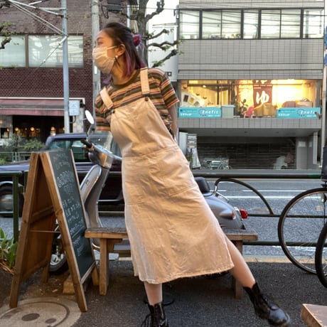 [USED]ボーダーtee