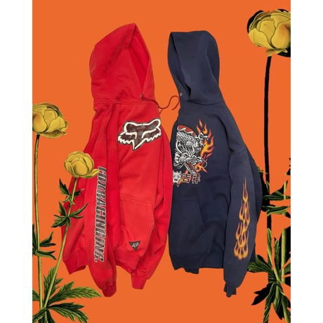 [USED] OLD "FOX" RED PARKA