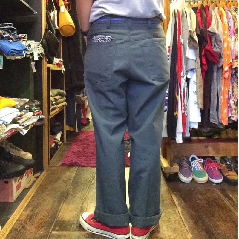 INDEPENDENT　×　RED KAP　アイアンクロス刺繍　ワークパンツ INDEPENDENT × RED KAP アイアンクロス刺繍 ワークパンツ - メルカリ