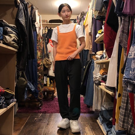 [USED] ORANGE ニットキャミ♡
