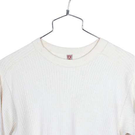 [USED] SWEDEN vintage リブTOPS