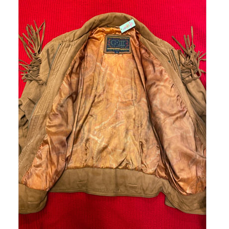 [USED] フリンジスエードレザーJKT