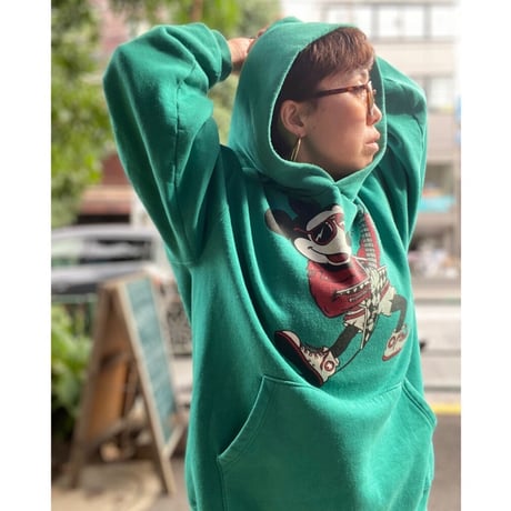 [USED] 90's RUSSELL  MickeyプリントPARKA