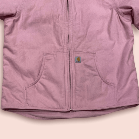 [USED]ピンク🌸carhartt ダック地ジャケット