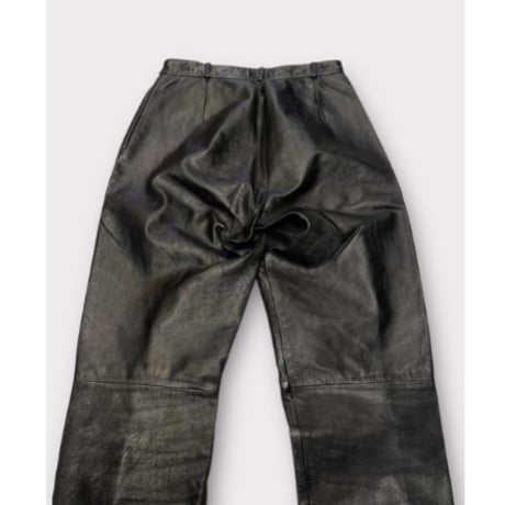 [USED] ハイウエストLEATHER PANTS  🖤