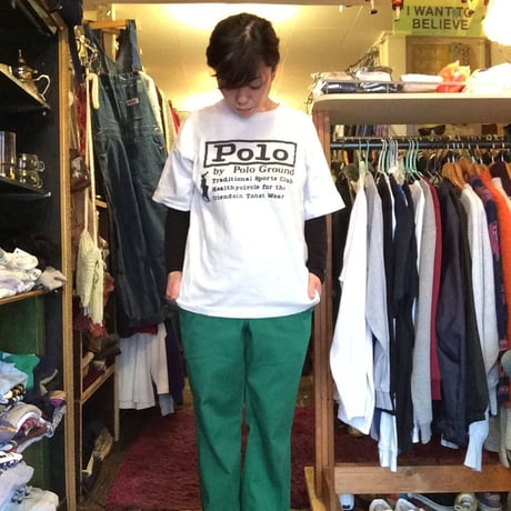 [USED] Polo プリントTシャツ