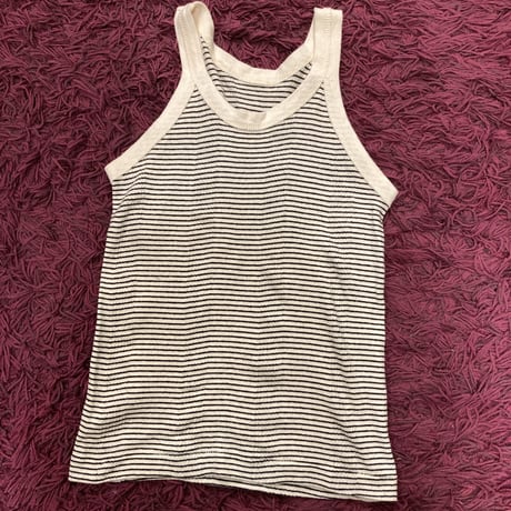 [USED] miller? リブタンクトップ