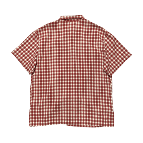[USED] S/S PLAID SHIRT
