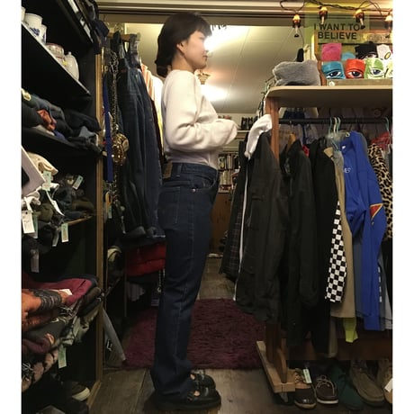 [USED] Levis517 濃紺フレア
