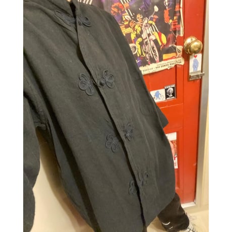 [SELECT] 40's LINEN China SHIRTS Re-pro  ロングスリーブ