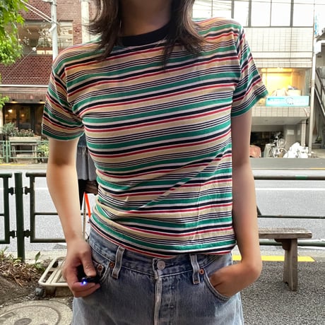 [USED]lady's mini tee ハデハデシリーズ🍊