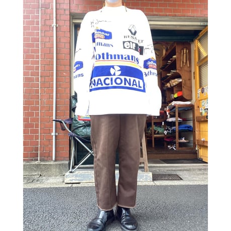 [DEADSTOCK] アイルトンセナ / ロスマンズ  ロンTee