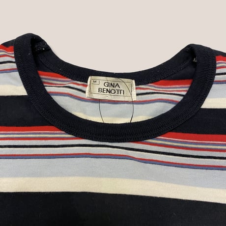 [USED] イイ色マルチボーダーTee♡