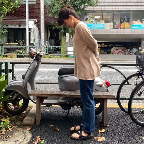 [USED] L.L.Bean ヘンリーネックtops