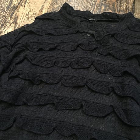 [USED] 透ける♡フリフリニット