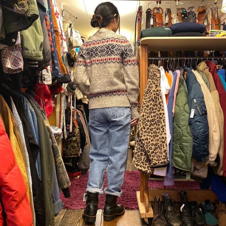 [USED] L.L.Bean ノルディック柄KNIT⛄️