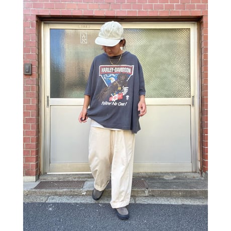 [USED] vintage HARLEY DAVIDSON BLACK Tee