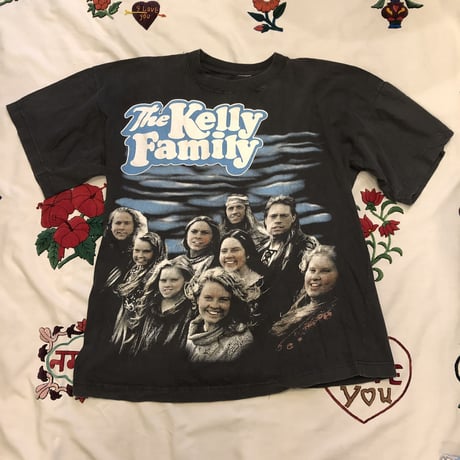 [USED] GOOD PRINT  "The Kelly Family"  Tee🎻