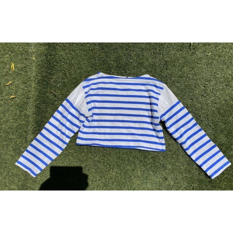 [USED] SHORT丈 ボーダー TOPS