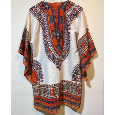[USED] vintageアフリカン ダシキ シャツ
