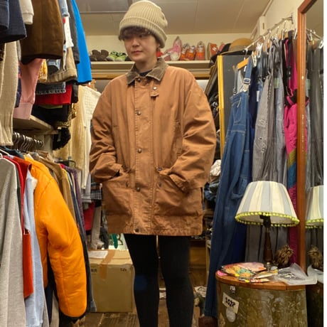 [USED] オイルド JKT ／ブラウン
