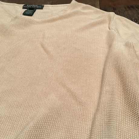 [USED] Ralph Lauren 100%SILKニット