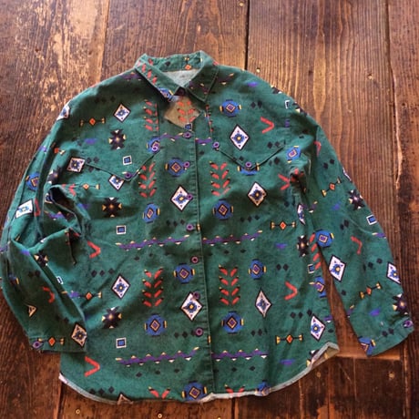 [USED] メキシカン柄シャツ