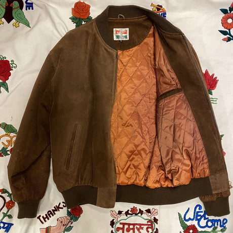 [USED] PIG SUEDE BLOUSON！