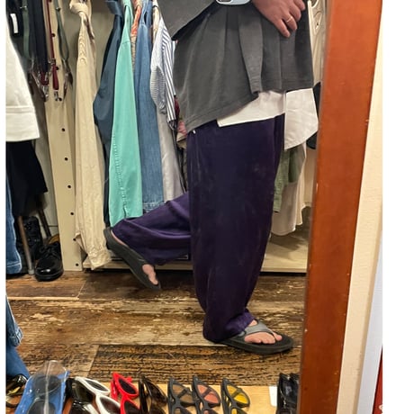 [USED] PURPLE SILKパンツ