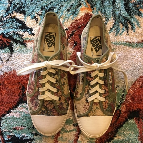 [DEAD STOCK] 90's VANS ゴブラン織り プリムソール