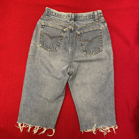 [USED] Levis 17501 CUTOFF DENIM / W28 USA