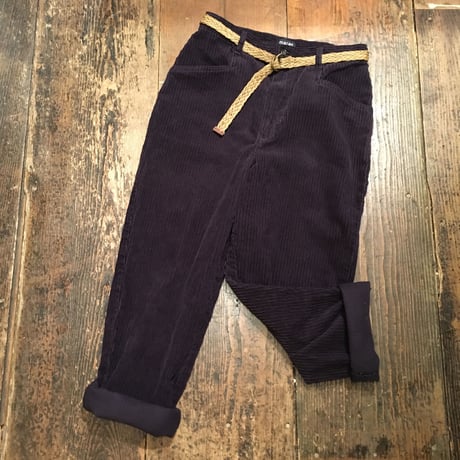 [USED] 太うね コーデュロイ PANTS  NAVY