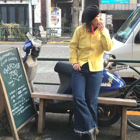 [USED] vintage  CUMPUSコーデュロイシャツ
