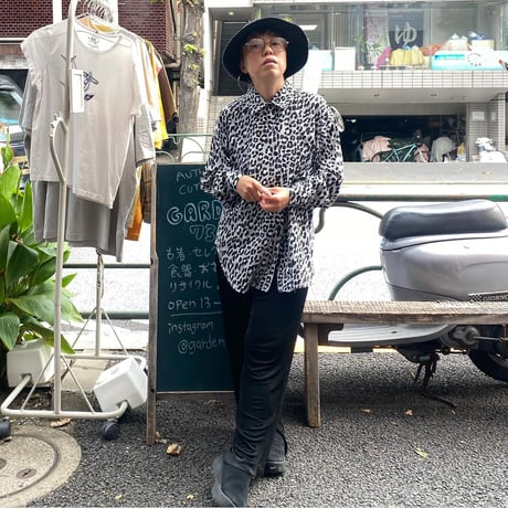 [USED] レオパード柄シャツ
