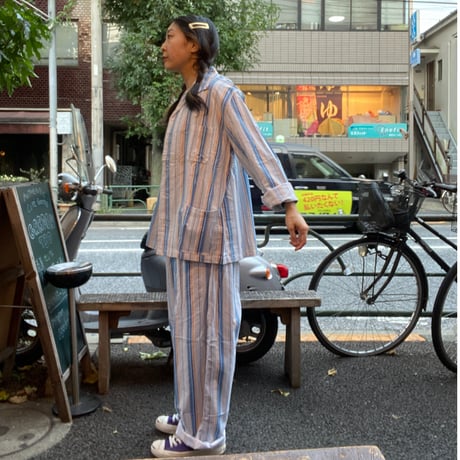 [DEAD STOCK] VintageストライプSET UP