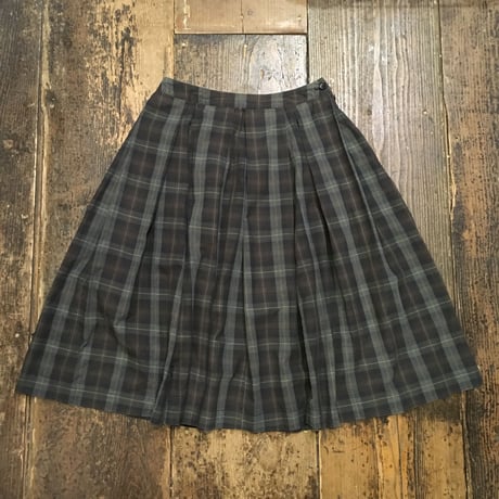 [USED]ゆるっと〜素敵なチェックスカート