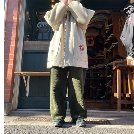 [USED]  刺繍入りWOOL PARKA