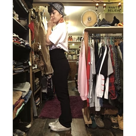 [USED] ジャージ素材ハイウェストパンツ